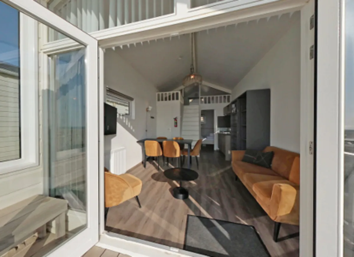 Vide met eenpersoonsbedden in de Signature bungalow